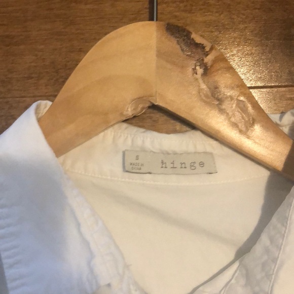 HINGE White blouse - Picture 6 of 6